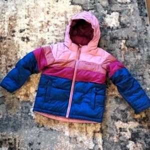 Kids L.L. Bean Colorblock Down Jacket